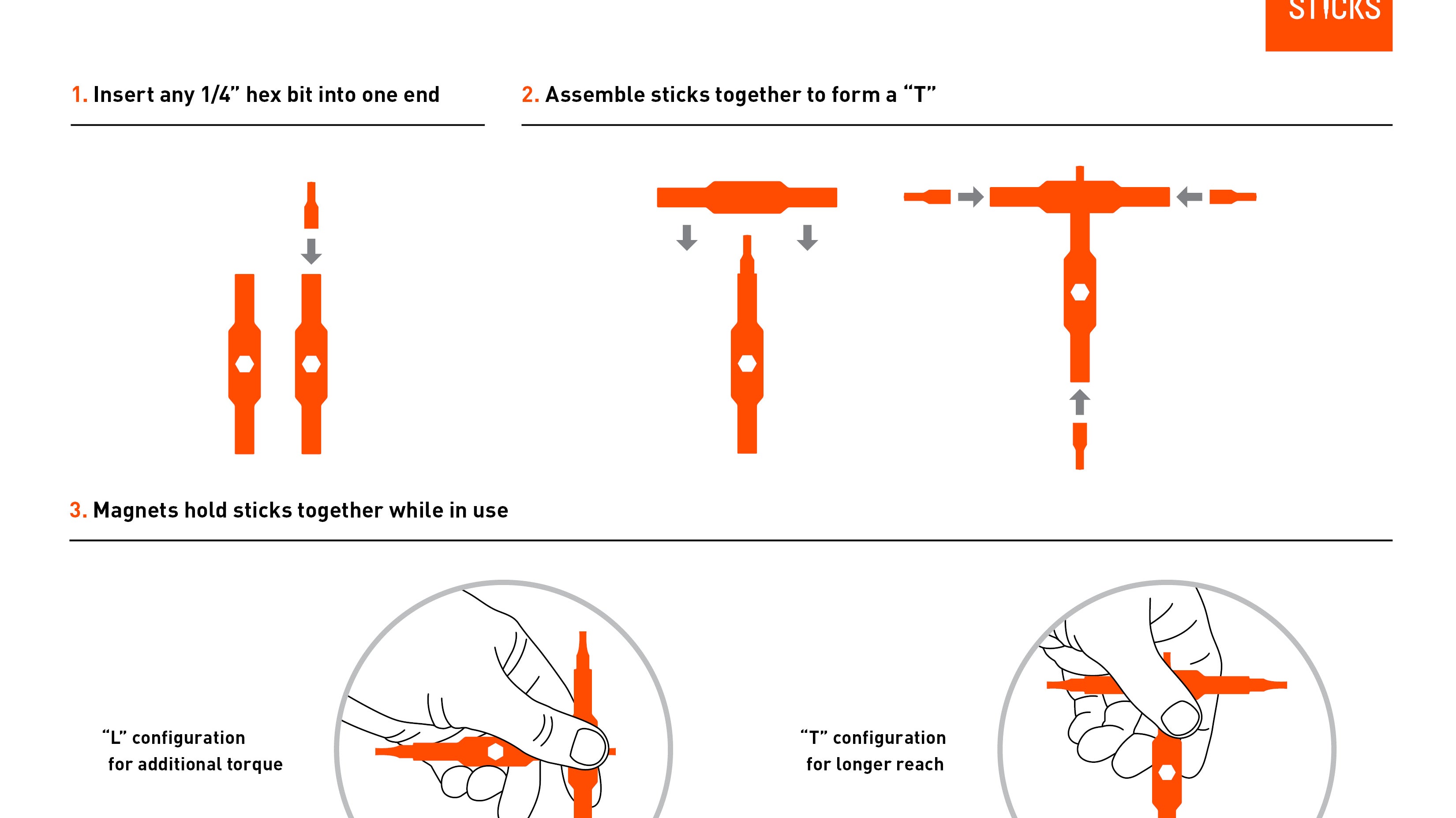 How to use Fix It Sticks Replaceables