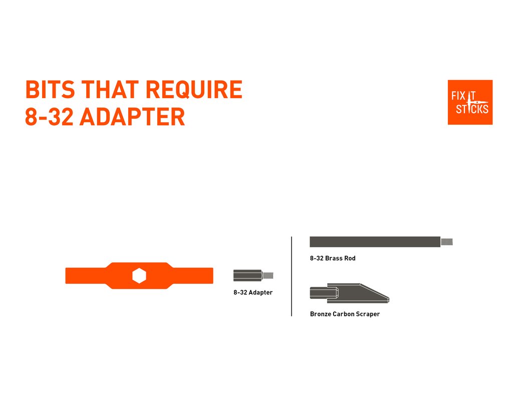 AR15 Kit: Bits That Require 8-32 Adapter